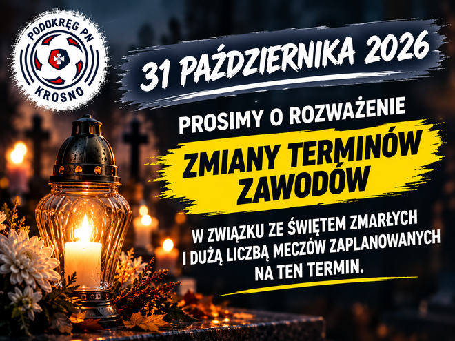 Mecze 31 października - przed Świętem Zmarłych