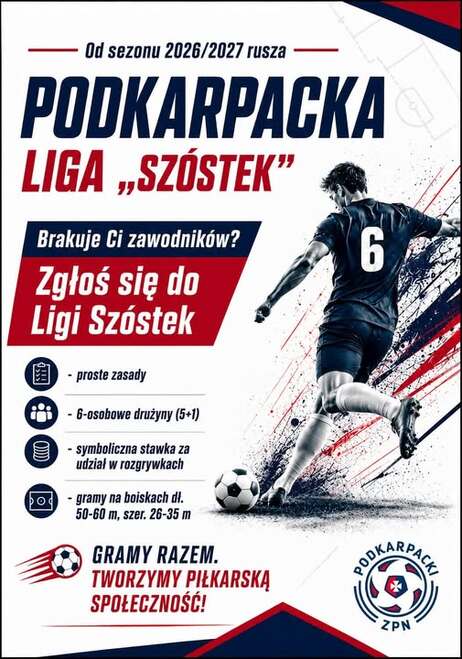 PODKARPACKA LIGA SZÓSTEK SENIORÓW!