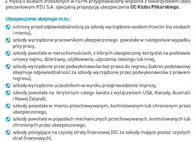 Polisa OC dla klubów sportowych i trenerów